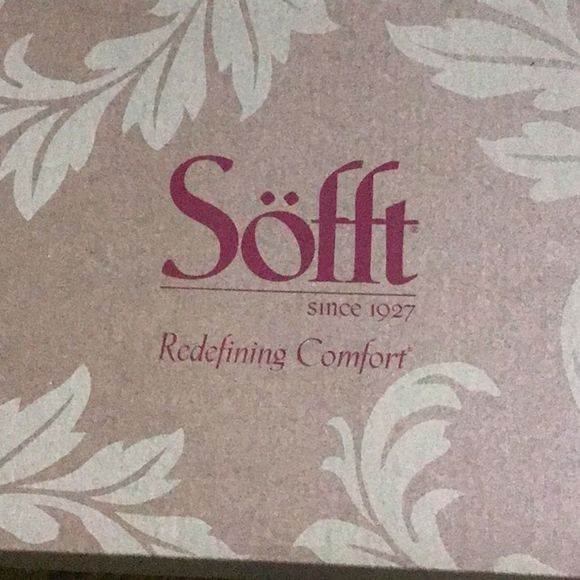 NEW Söfft Corey belted leather clog black 6  - Picture 5 of 8